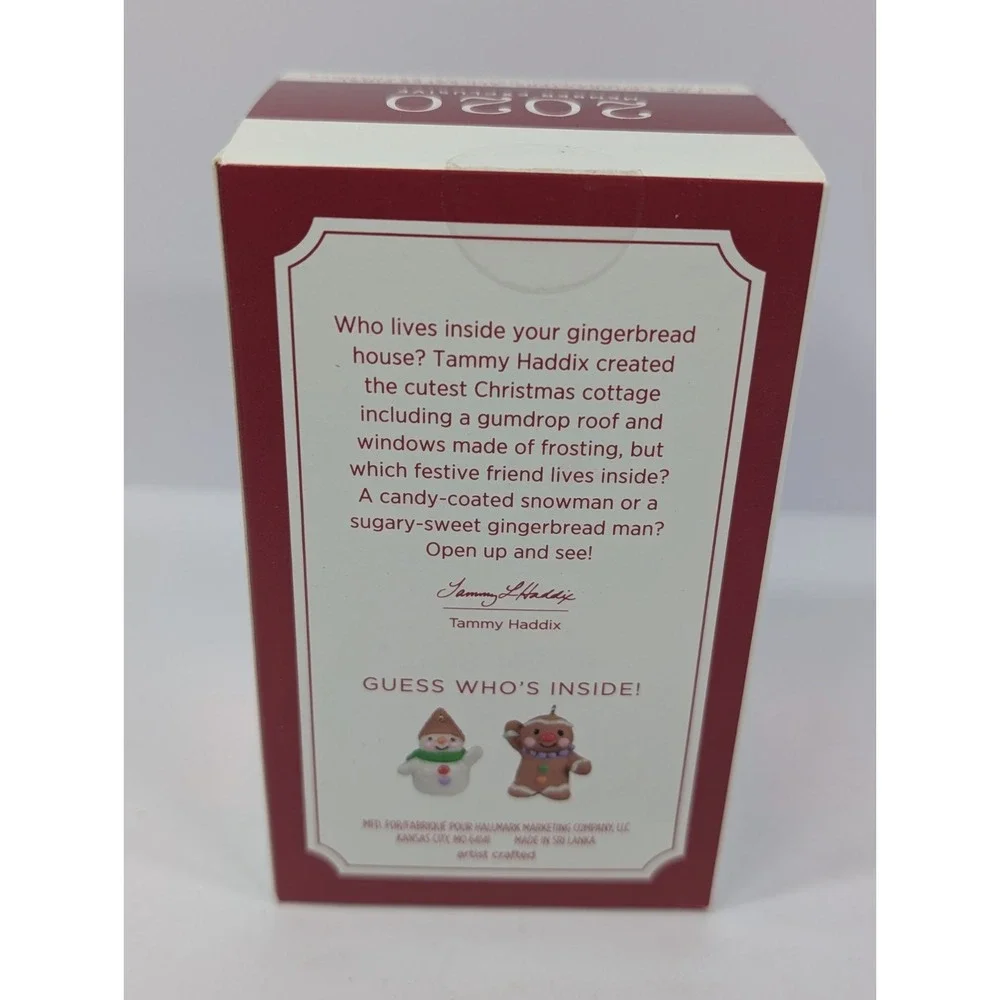 Hallmark 'Gingerbread‎ Surprise' 2020 Member Exclusive Ornament